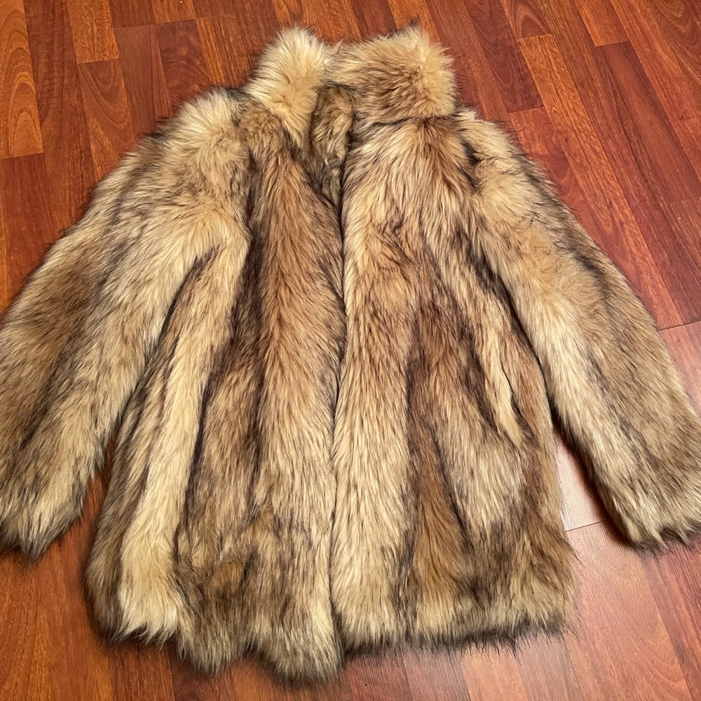 Zara Faux fur coat